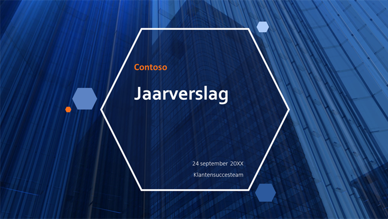 Geometrische presentatie Geometrische presentatie
