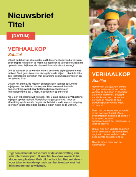 Schoolnieuwsbrief Schoolnieuwsbrief