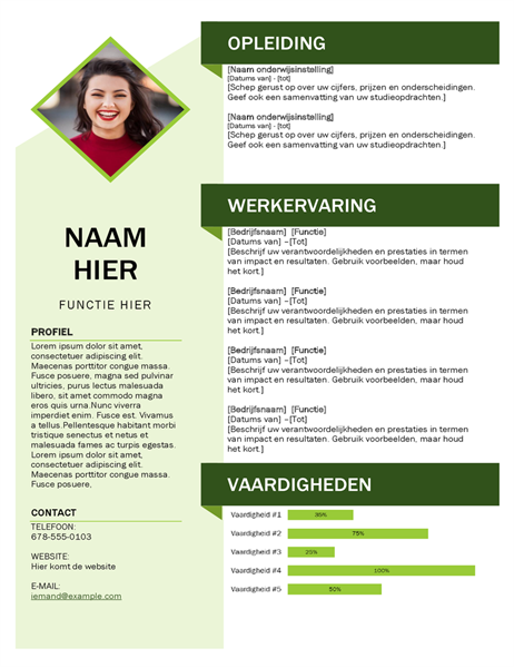 Groene kubus cv Groene kubus cv
