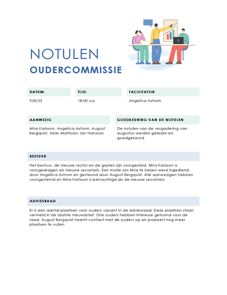 Notulen  Office.com