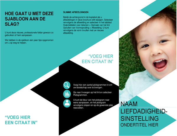 Brochure voor non-profitorganisatie Brochure voor non-profitorganisatie