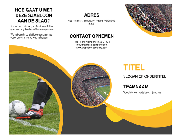 Sportbrochure Sportbrochure