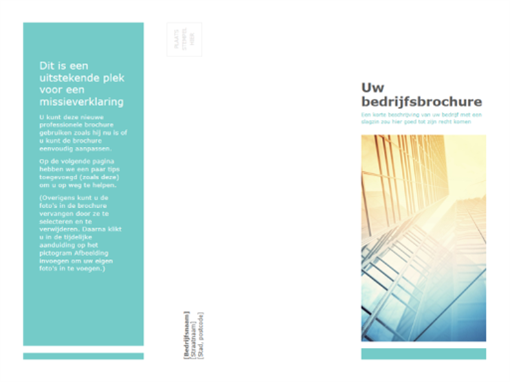 Brochure (zakelijk) Brochure (zakelijk)