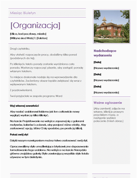 Biuletyn szkoły podstawowej Biuletyn szkoły podstawowej