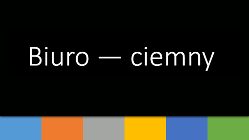 Pakiet Office — ciemny 1 Pakiet Office — ciemny 1