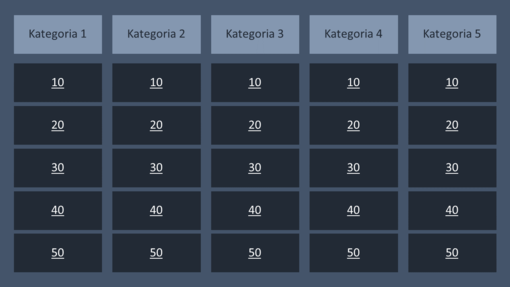 Teleturniej z pytaniami (tło z literami P i O, panoramiczny) Teleturniej z pytaniami (tło z literami P i O, panoramiczny)