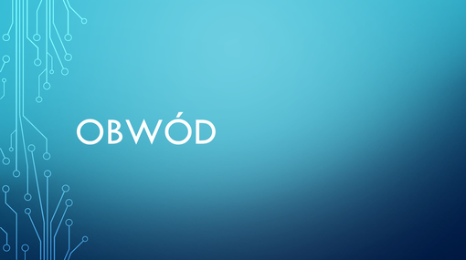Obwód Obwód