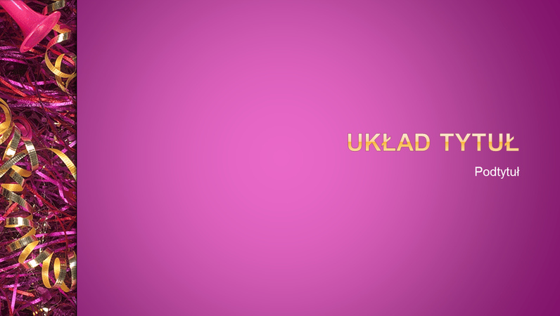 Slajdy (projekt Uroczystość) Slajdy (projekt Uroczystość)