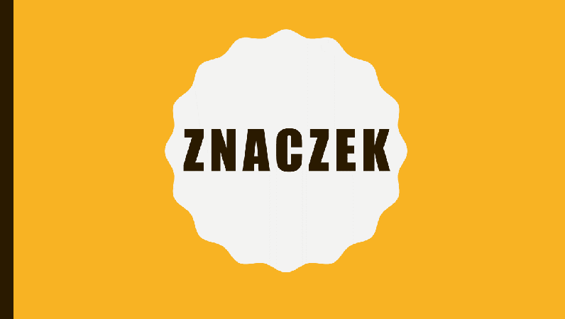 Znaczek Znaczek