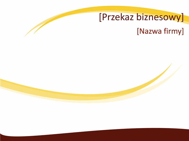 Slajdy z motywem Biznes (motyw Czerwień burgundzka z falą) Slajdy z motywem Biznes (motyw Czerwień burgundzka z falą)