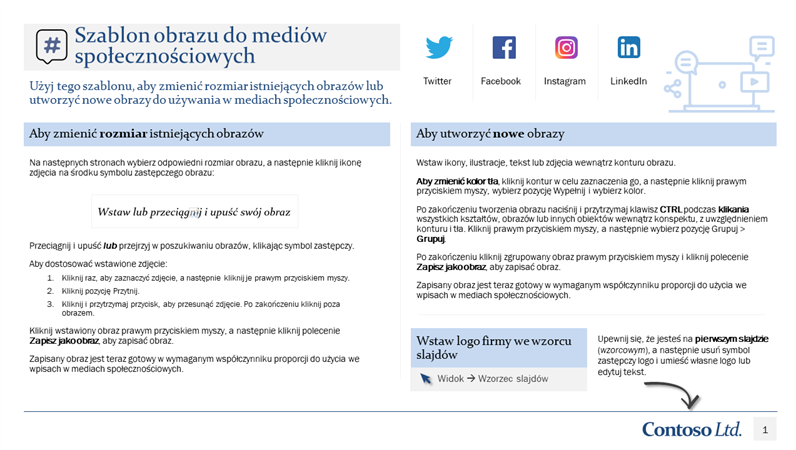 Szablon obrazu do mediów społecznościowych Szablon obrazu do mediów społecznościowych