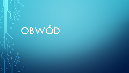 Obwód Obwód