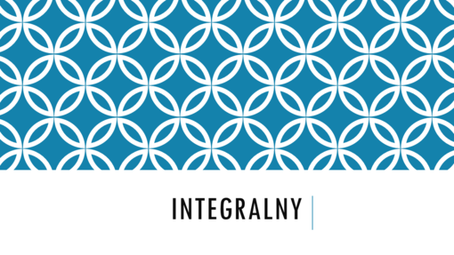 Integralny Integralny