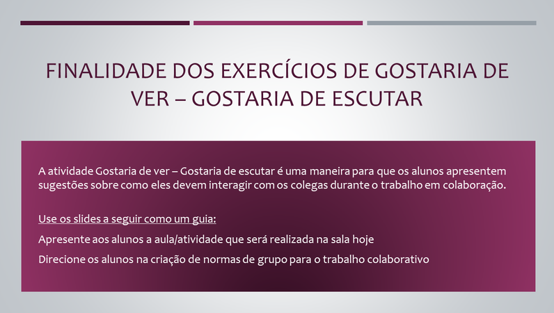 Como uma apresentação deve ser Como uma apresentação deve ser