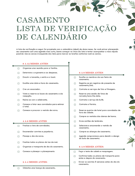 Lista de Casamento Lista de Casamento