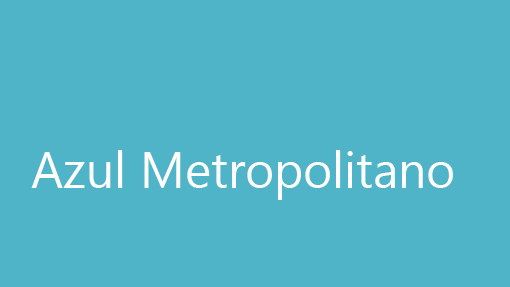Azul Metropolitano Azul Metropolitano