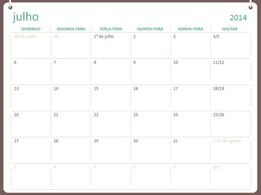 Calendário acadêmico de 2015 (janeiro-dezembro) Calendário acadêmico de 2015 (janeiro-dezembro)