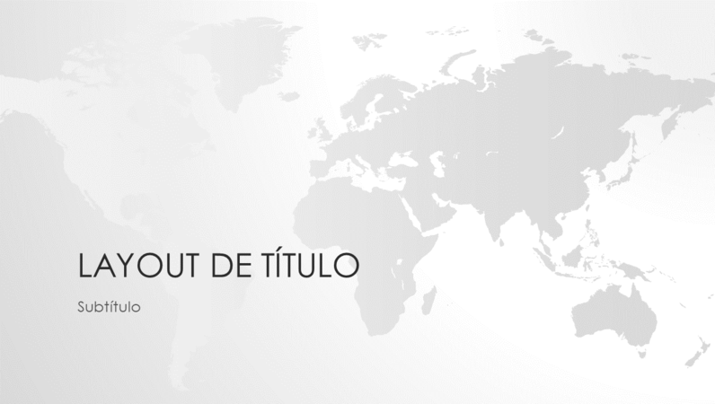 Série de mapas do mundo, apresentação do mundo (widescreen) Série de mapas do mundo, apresentação do mundo (widescreen)