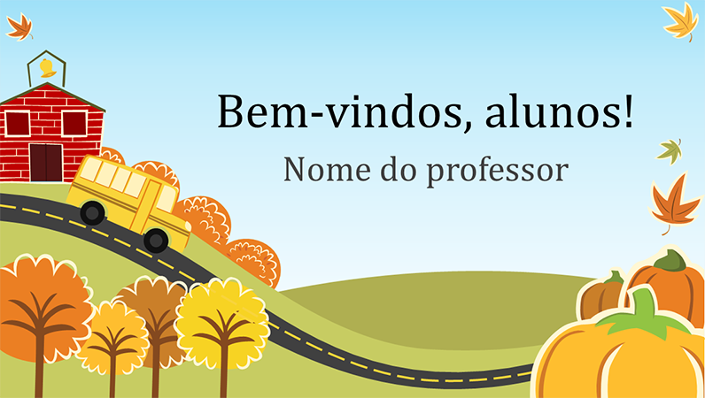 Voltar à apresentação de ensino fundamental (widescreen)