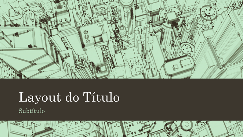 Tela de fundo da apresentação de esboço da cidade de escritórios comerciais (widescreen) Tela de fundo da apresentação de esboço da cidade de escritórios comerciais (widescreen)