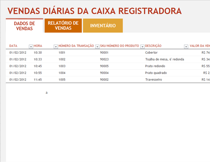 Exemplo De Planilha De Vendas No Excel – Novo Exemplo