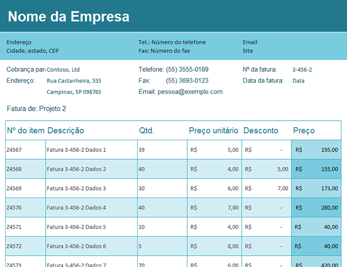 Controlador de nota fiscal de vendas