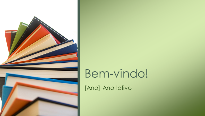 Bem-vindo novamente à apresentação da escola Bem-vindo novamente à apresentação da escola