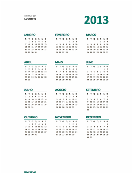 Calendário