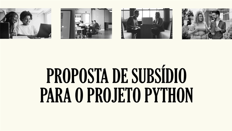Apresentação de proposta de financiamento Apresentação de proposta de financiamento