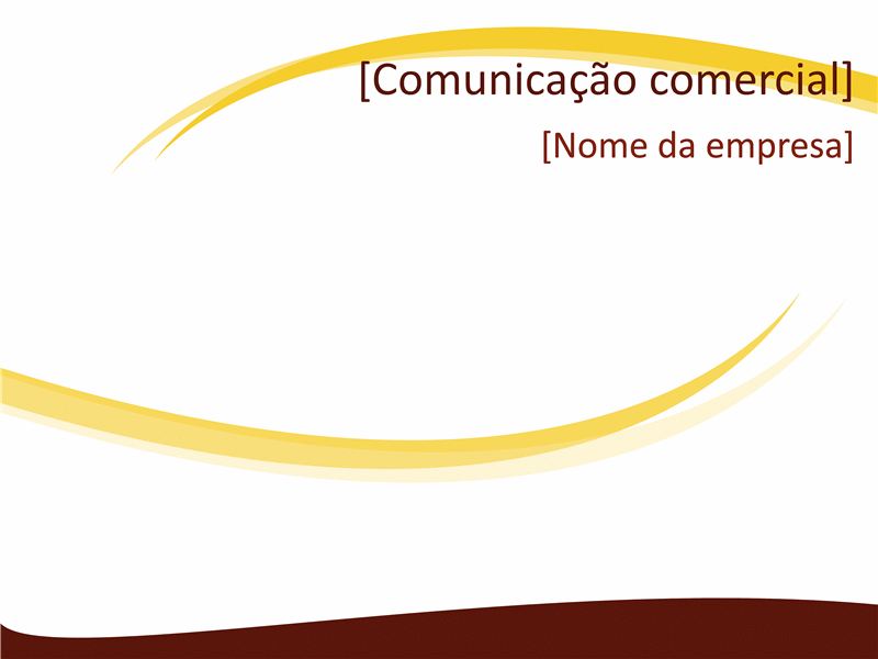 Slide de design comercial (design de Ondas Vinho) Slide de design comercial (design de Ondas Vinho)