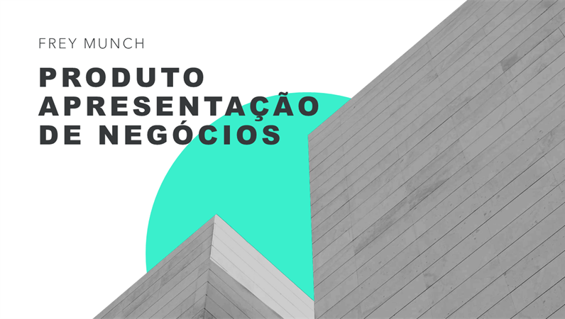 Apresentação modernista clara Apresentação modernista clara