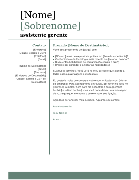 Get Carta De Apresentação Para Currãculo Yahoo PNG Carta