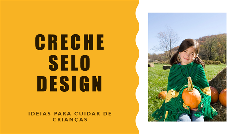 Design de selo de creche Design de selo de creche