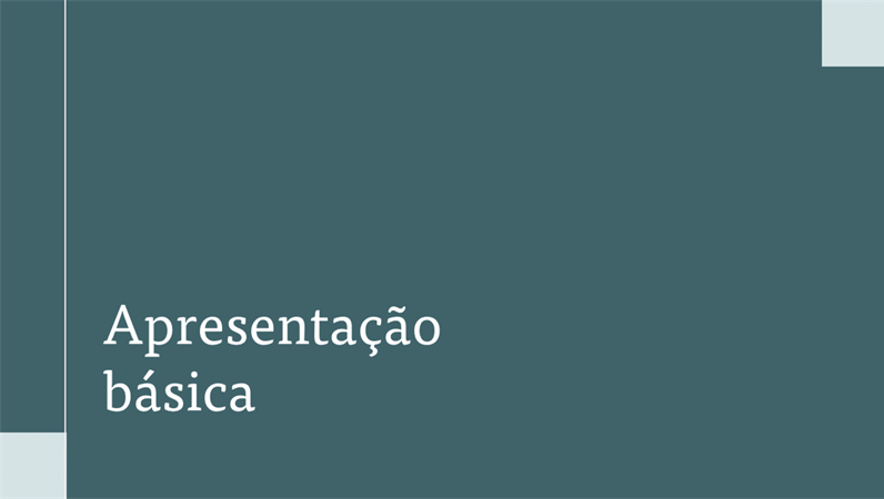 Apresentação de conferência moderna Apresentação de conferência moderna