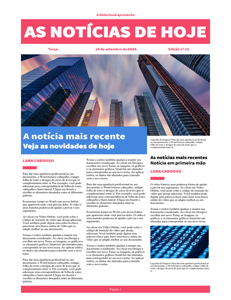 Jornal moderno Jornal moderno