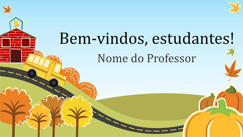 Apresentação de regresso à escola primária (ecrã panorâmico) Apresentação de regresso à escola primária (ecrã panorâmico)