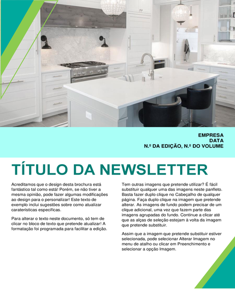 Newsletter de design de interiores Newsletter de design de interiores
