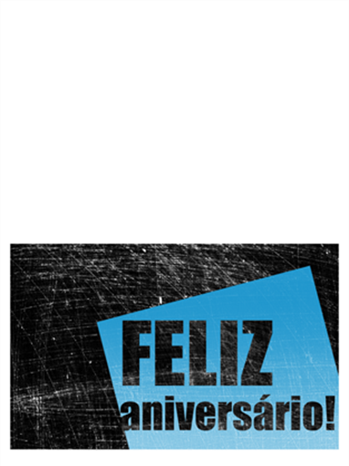 Cartão de aniversário, fundo rasurado (preto, azul, meia dobra) Cartão de aniversário, fundo rasurado (preto, azul, meia dobra)