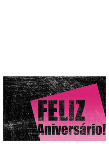 Cartão de aniversário, fundo rasurado (cor de rosa, preto, meia dobra) Cartão de aniversário, fundo rasurado (cor de rosa, preto, meia dobra)
