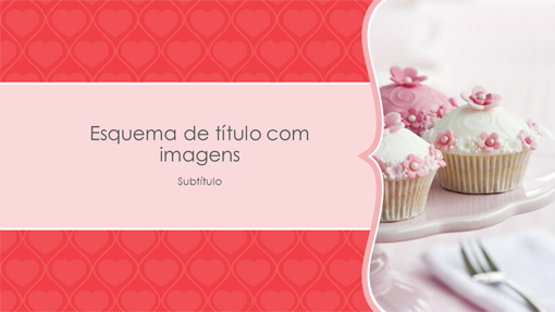 Álbum de fotografias de corações rosa (ecrã panorâmico) Álbum de fotografias de corações rosa (ecrã panorâmico)