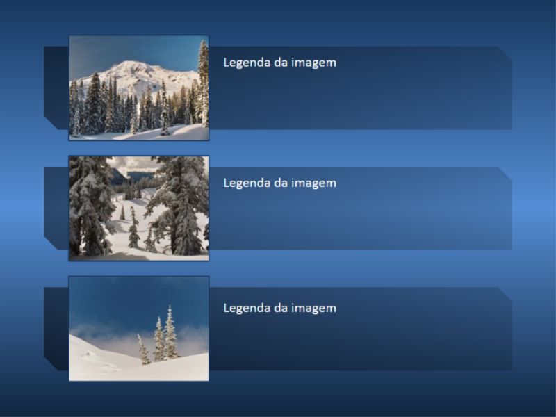 Imagem de montanha animada que cresce e encolhe