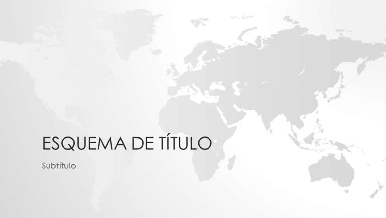 Conjunto Mapas do mundo, apresentação com o mundo (ecrã-panorâmico) Conjunto Mapas do mundo, apresentação com o mundo (ecrã-panorâmico)