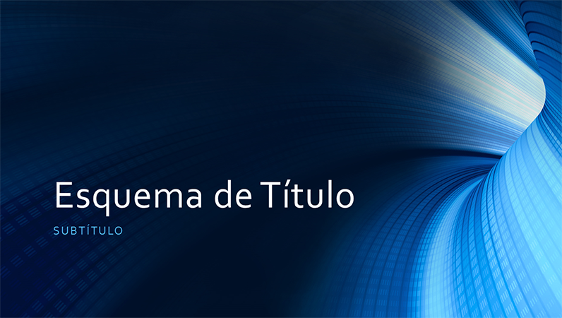 Apresentação empresarial com túnel azul digital (ecrã panorâmico) Apresentação empresarial com túnel azul digital (ecrã panorâmico)