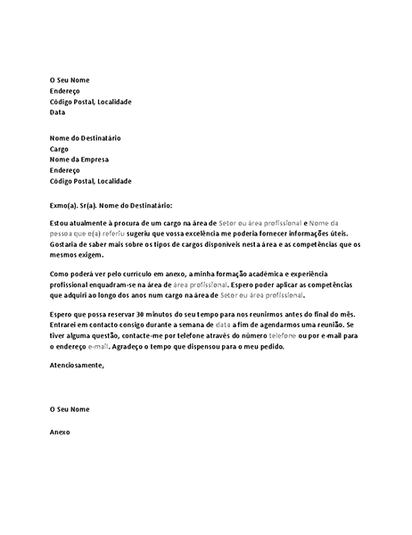 Currículos e Cartas de Apresentação - Office.com