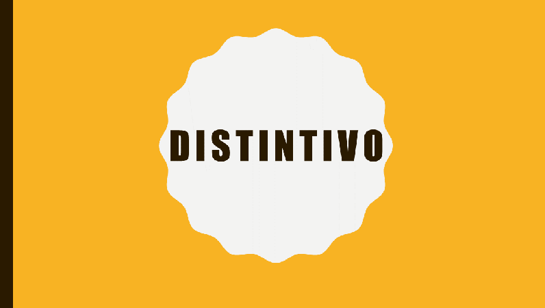 Distintivo Distintivo