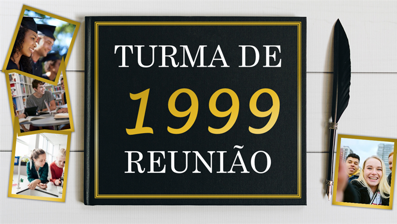Álbum de fotografias de reunião Álbum de fotografias de reunião