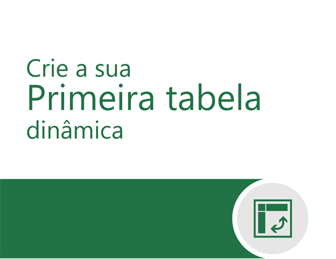 Tutorial de Tabela Dinâmica Tutorial de Tabela Dinâmica