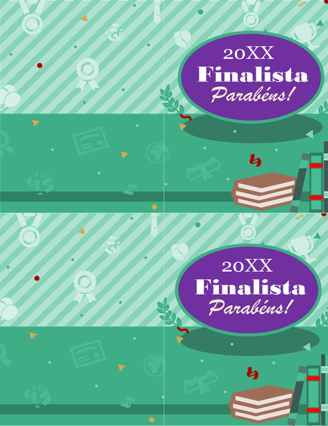 Cartão de conclusão de curso (2 por página) Cartão de conclusão de curso (2 por página)