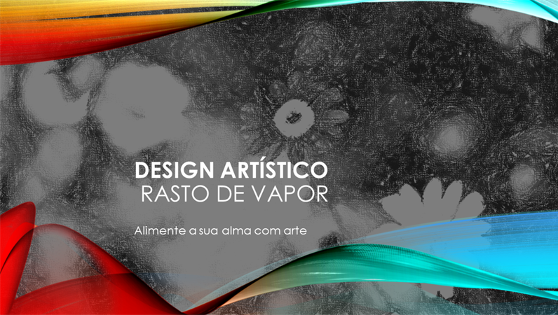 Design Trilha de Vapor para Arte Design Trilha de Vapor para Arte