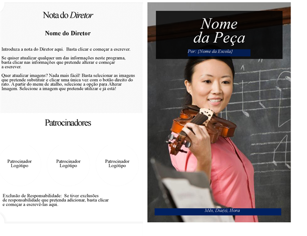 Programa para atuação na escola Programa para atuação na escola